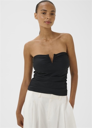 Mao tube top Sort Gestuz 